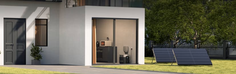EcoFlow PowerStream - système modulaire panneaux + batterie + onduleur